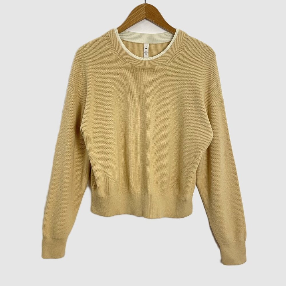 Lululemon Waist Length Crewneck Sweater - Picture 3 of 13